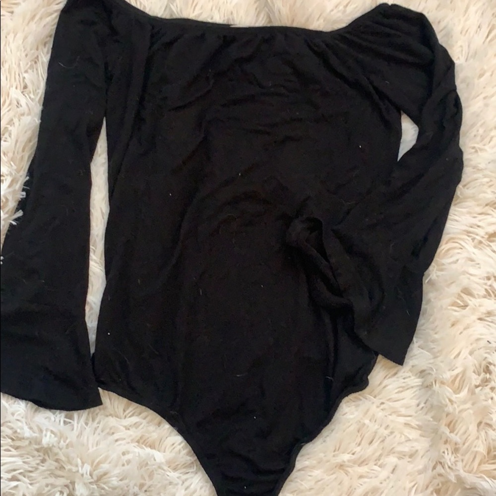 Pacsun off shoulder black bodysuit
